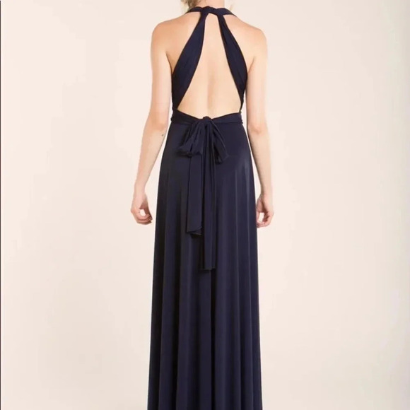 Navy Blue  Infinity Multi Way Dress - Picture 1 of 16